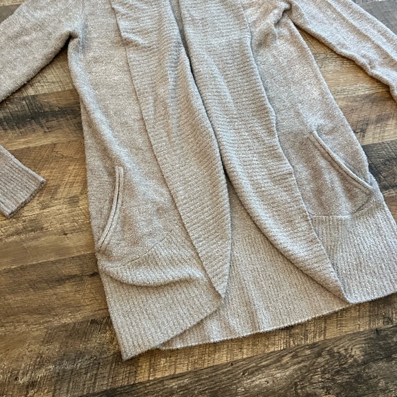Barefoot Dreams Cozychic Lite Open Front Cardigan Sweater - Picture 3 of 12